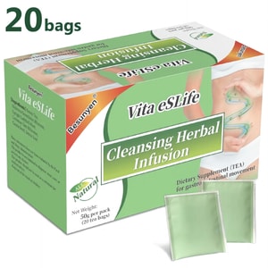 중국 베순엔 브랜드 창윤차 천연 한방 포뮬러 10일 장 정화 (20봉/박스)