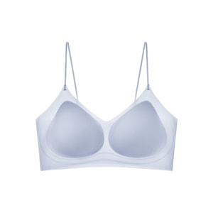 【中国直邮】 草本初色 孙怡同款 女士内衣聚拢小胸超薄无痕凉感美背山茶花香氛文胸 S (70ABC/体重70-90斤)晴空蓝*1