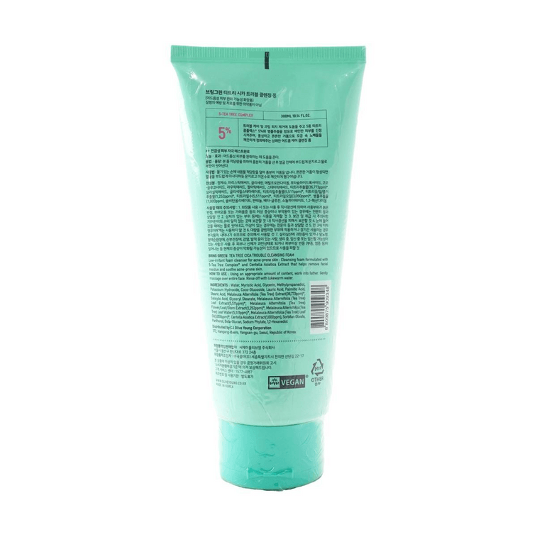 Tea Tree Cica Trouble Cleansing Foam 10.14 fl.oz. 3
