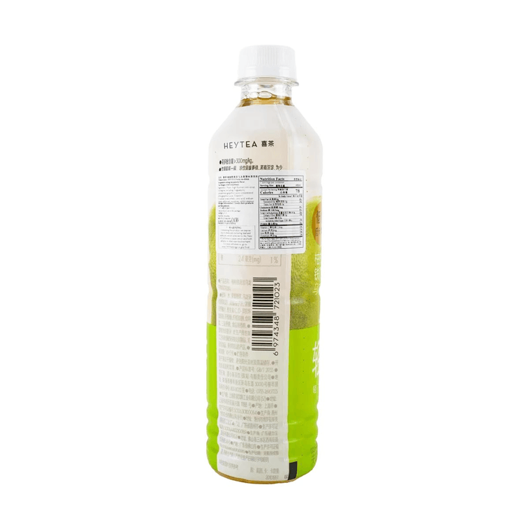 喜茶 輕果茶 果香茶飲料 柚柚鐵觀音烏龍茶 450ml【低糖低卡零脂】 18