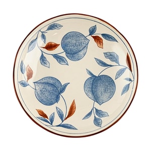 GOLDEN LION 桃喜/7"捶纹饭盘/17.8*17.8*4CM