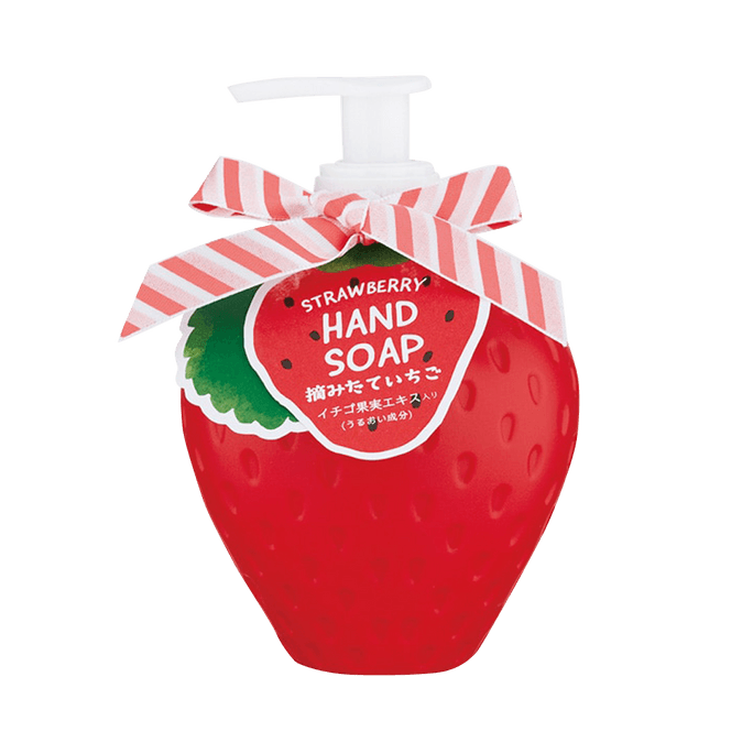 GPP||水果森林 可爱水果造型洗手液||新鲜草莓 240ml