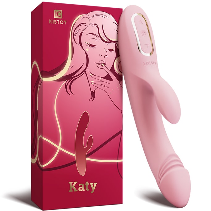 KISTOY Katy CG雙點震顫加熱震動棒