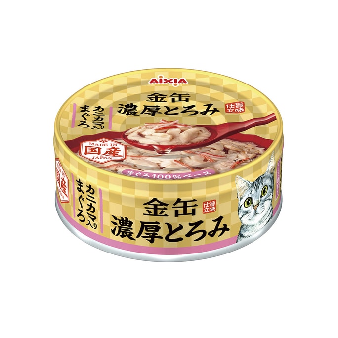 Gold Pot Mini Soupy Cat Can 70g Crab Stick + Tuna