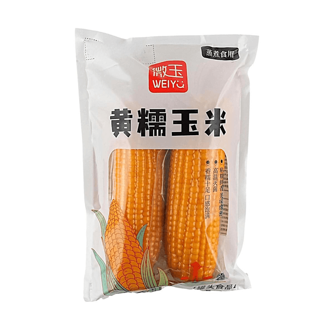 노란 찹쌀 옥수수 7.94oz*2팩【쫄깃하고 향긋함】【무설탕】【야미 독점】