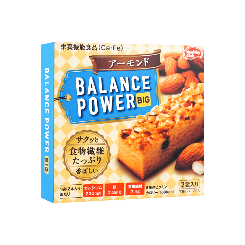 Balance Power Biscuit Almond Flavor 63.2g 2pc