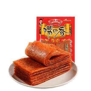 嘴巴香 老式大辣片 102g 80後90後童年懷舊麻辣解饞零食小吃親嘴片
