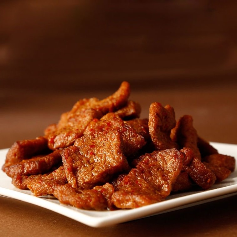 Sweet Tofu 90g Suzhou Specialty Vegetarian Snack Cooked Tofu with Braised Flavour Boxed Snack 4