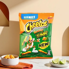 日本CHEETOS奇多 粟米脆玉米棒 奶酪墨西哥辣椒口味 70g *3【3份超值装】