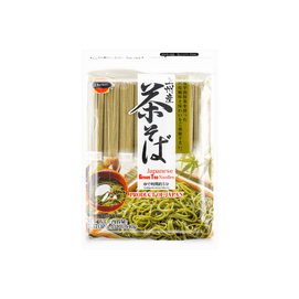 日本J-BASKET 日式茶味荞麦面 640g【可制作汤面拌面炒面】