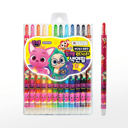 Pinkfong 12-color Pencil  