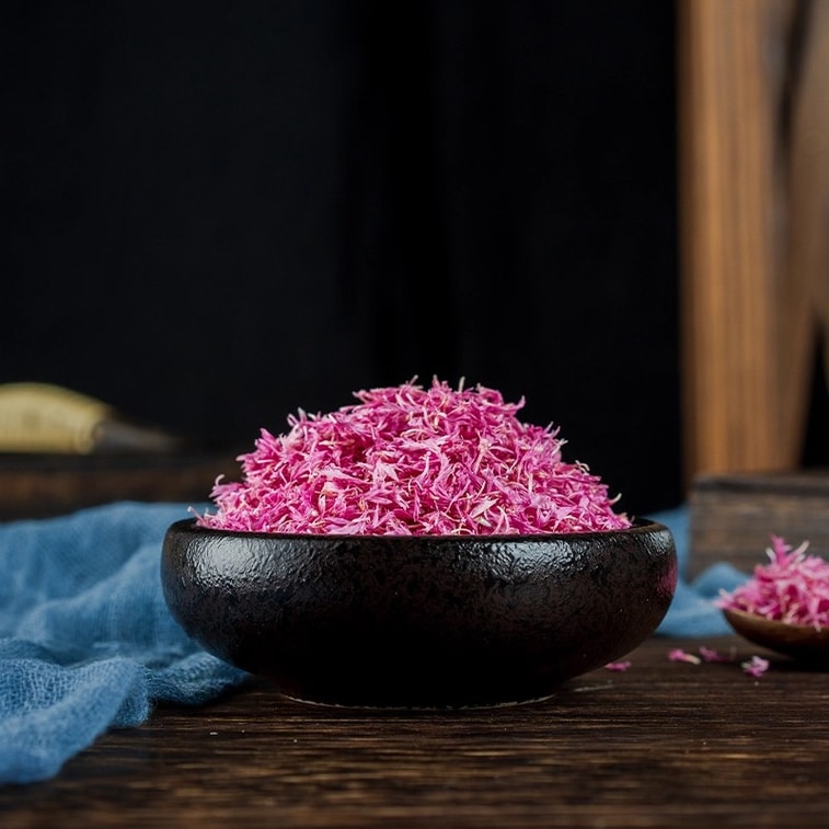 Dried Pink Cornflower Herbal Tea Vibrant Floral Tea Blend Relaxing Blend 11g 3