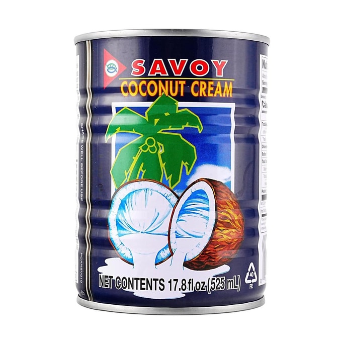 泰國SAVOY 椰奶 椰奶油 525ml【濃鬱香醇】【DIY飲品烘焙甜點料理】