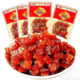 Doll Le Brazilian Barbecue Spicy Strips, Nostalgic Childhood Classic Snacks 16g*10 Packs