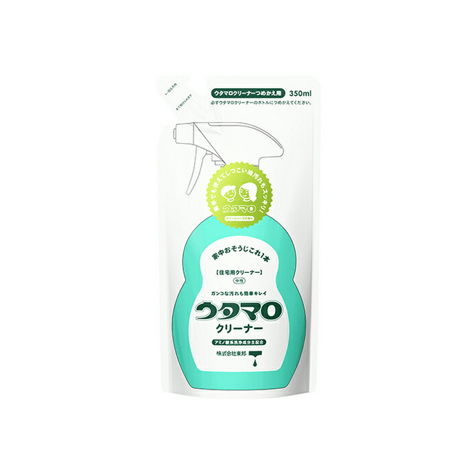 【日本直送】東邦クリーニング剤 350ml 詰め替えパック - 家庭用洗剤 強力な染み抜き剤 環境に優しい処方