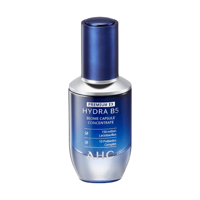 韓國AHC 底氣晶瓶 B5玻尿酸水光精華 30ml 煥亮保濕 修護鎖水 充盈彈潤 補水修紅 乾敏皮