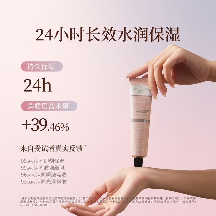 甘いライチドリームハンドクリーム 1本 フローラルフルーティー 長時間持続 保湿 べたつかない 秋冬 乾燥肌ケア 4