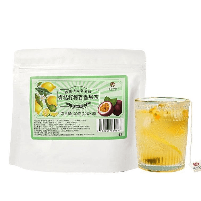 [중국 직배송] 싱린 차오탕 금귤 레몬 패션프루트 티백 - 임산부 및 여성도 물에 우려 마실 수 있는 동결건조 과일 티백 (100g/개)
