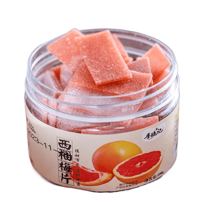 Xuncui Ji Grapefruit And Plum Slices 100g*2 Cans