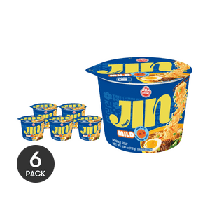 【超值装】韩国OTTOGI / OTOKI不倒翁 JIN拉面 微辣 碗装 110g*6