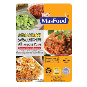 馬來西亞 定好 叁峇蝦米調味醬即煮料包 180g