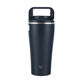 Stainless Carry Tumbler SX-MA60H Pop-Up Straw 20 oz Vacuum Insulated Hot and Cold, Black
