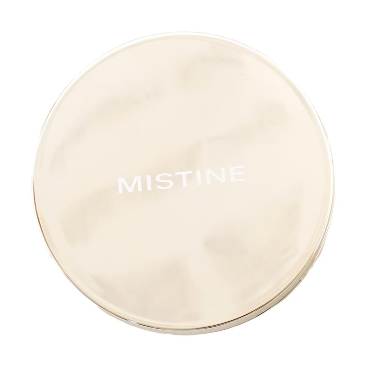 泰國MISTINE蜜絲婷 金氣墊 柔絨霧顏氣墊霜 一拍遮瑕 24h巨持妝控油 高遮瑕輕粉感 敏感肌膚可用 #金盒遮瑕款 LF100 透亮瓷白 適合亮白膚色 附贈替換芯 4