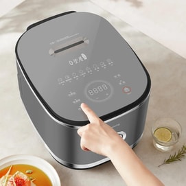 JOYOUNG九阳 0涂层电饭煲 IH电饭锅 不锈钢内胆 柴火饭智能煲汤 4L C8M-RC5G 【亚米首发】