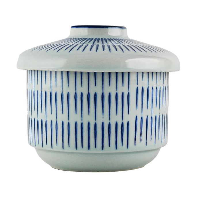 千草模様の和風シチューボウル 3.6×3.6×3.1インチ 6.8液量オンス