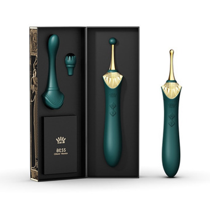 Female Double Head Massager Adult Sex Toys Green