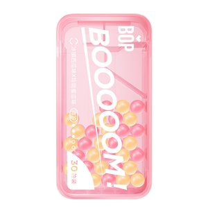 【中國直郵】BOP 口香爆珠清新口氣糖丸接吻神器 冰鎮西瓜味X玲瓏蜜瓜30粒