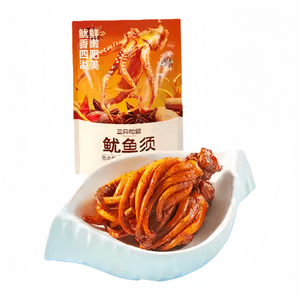 _Squid Tentacles / Barbecue Flavor Real Squid Snack 120g*1 Bag