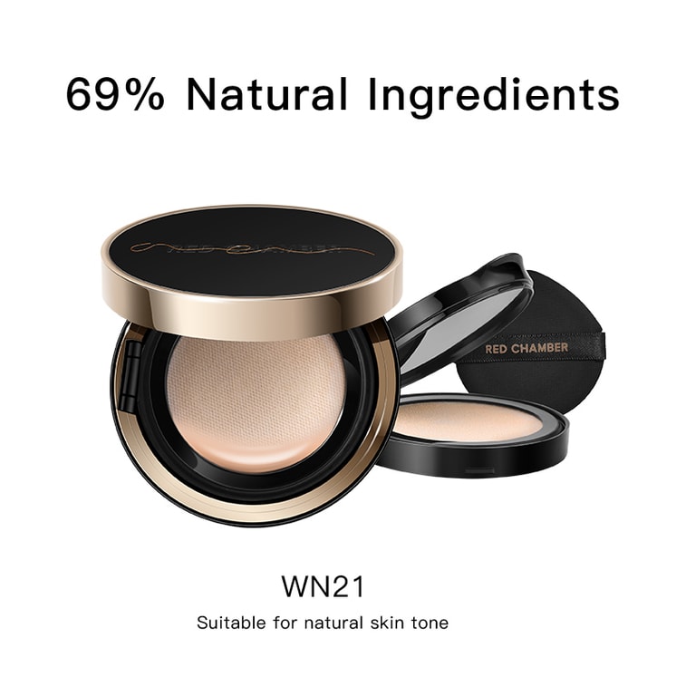 RED CHAMBER朱栈  #WN21 RC 游弋初相气垫 WN21 象牙白 12g 气垫 自然裸妆 清透【自然肤色】 5