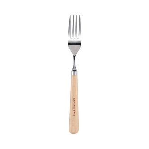Captain Stag Stainless Steel Fork With Wooden Handle 1 Piece