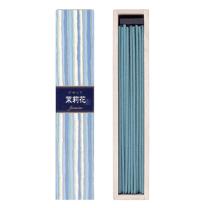 【日本直郵】日本香堂NIPPONKODO吉祥如意茉莉花線香 天然薰香檀香家用室內40根