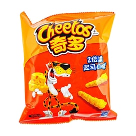 Crunchy Corn Snacks, Double Rich Cheese Flavor, 1.62 oz