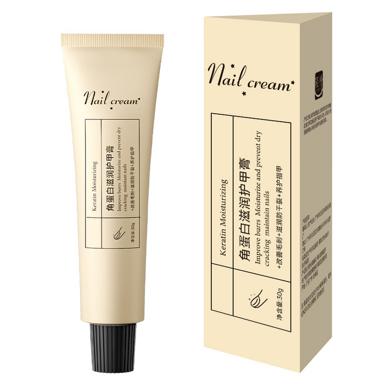  Keratín Nail Treatment Cream - 30g Nail Strengthener for Thicker Nails, Repairs Split & Brittle Nails, Cuticle Care, Hydrates with 0 Greasy Feel 3