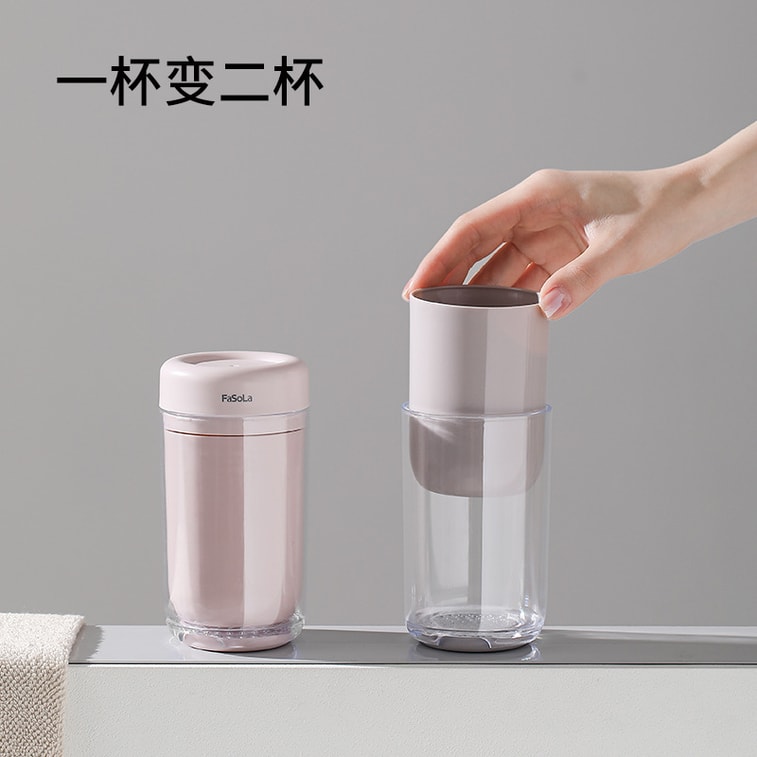 Traveling Toiletries Cup Traveling Business Trip Toothbrush Supplies White 1 PC 4