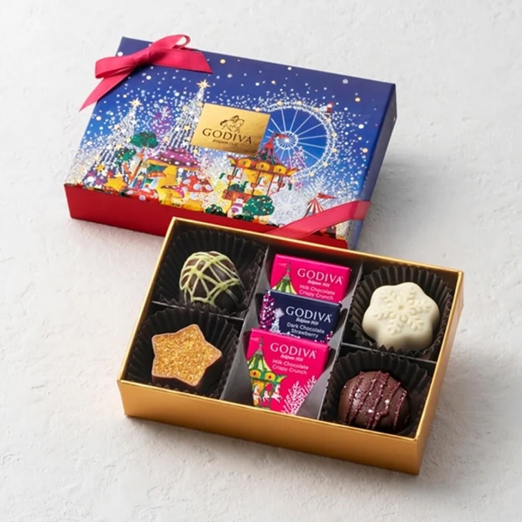 Amazon.co.jp: GODIVA×HACHI ドーナツホール コレクション（4粒入）チョコレート ギフト お菓子 詰め合わせ ゴディバ :  食品・飲料・お酒