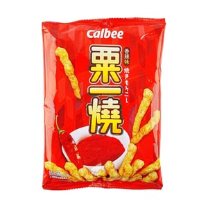 日本CALBEE卡乐比 粟一烧玉米脆薯条 香辣味 80g 不同包装随机发货