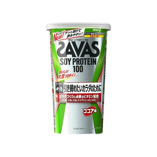 Savas Soy Protein 100 Cocoa Flavor [224g] - Yami.com