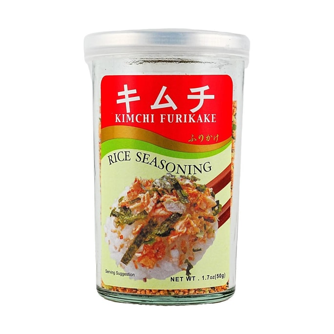 Kimchi Furikake Rice Seasoning, Kimchi Flavor, 1.7 oz 【For Rice, Noodles and Onigiri】