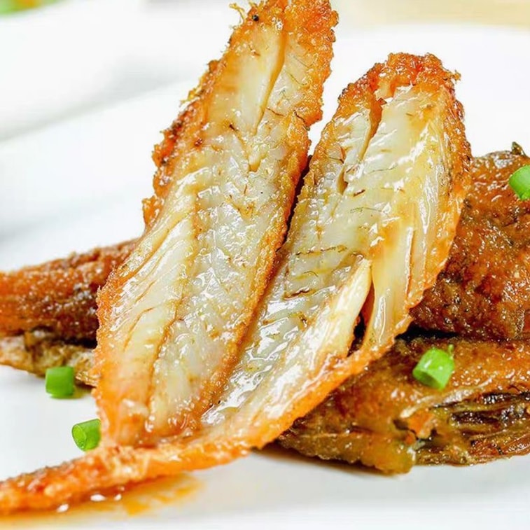 【中国直送】星仔島産黄ニベ缶詰 102g - そのまま食べられるおかず、渤海産黄ニベシーフード、丸ごと一匹、前菜やお酒のおつまみに最適 5