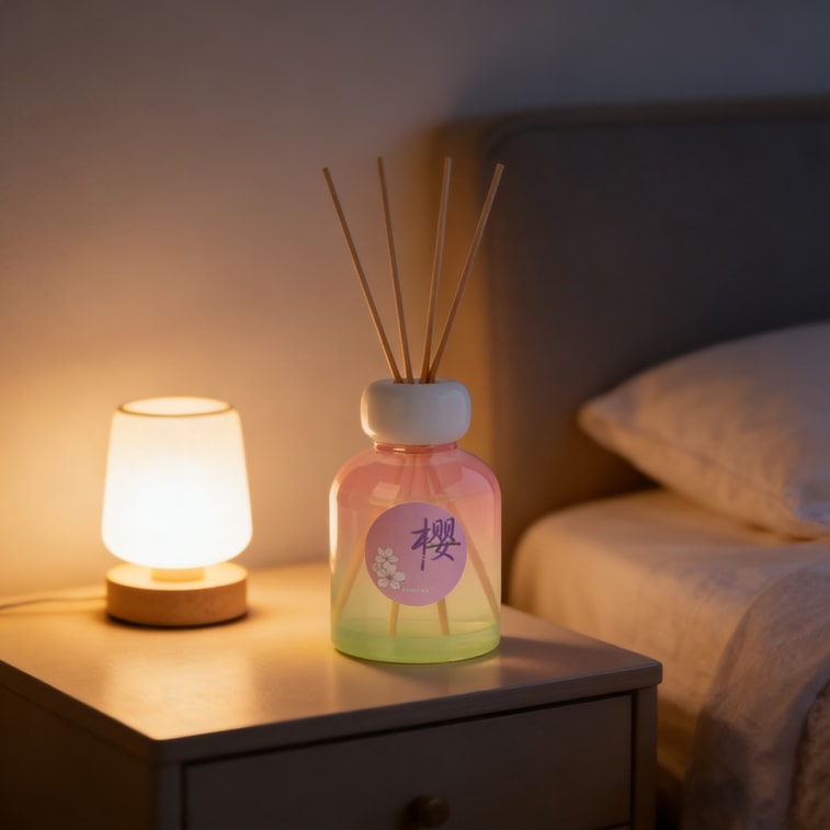 Sakura Manwu Wuhuo Aromatherapy Hotel Home Fragrance Essential Oil Toilet Air Freshener Lasting Fragrance 1 bottle 5