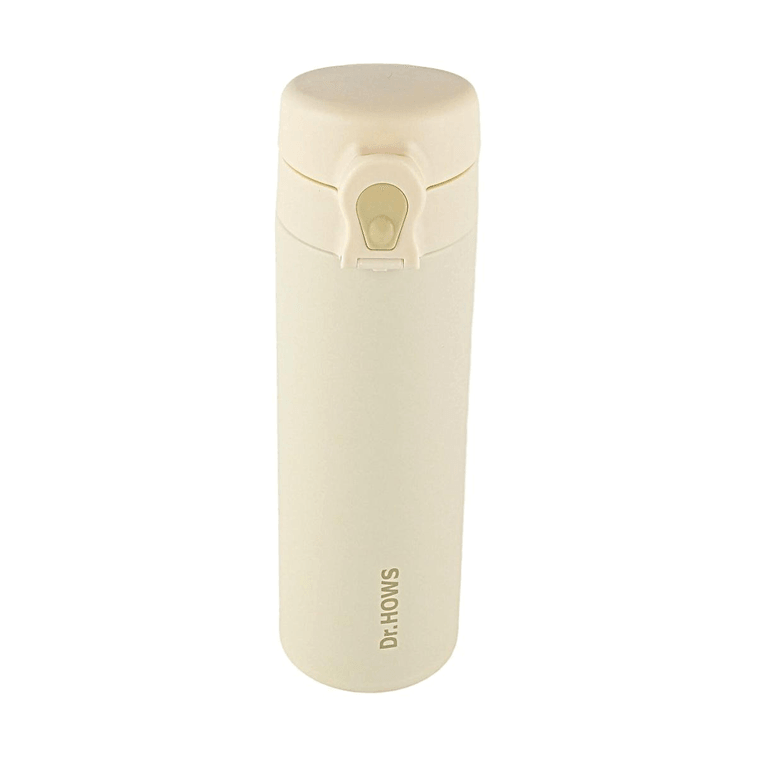 Atti One-Touch Thermal Bottle, 11.83 fl oz, #Beige, Vacuum Insulated Hot & Cold Lightweight 8
