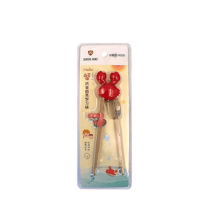 더블건 어린이 항균 쌀겨젓가락 KZ7199 #게