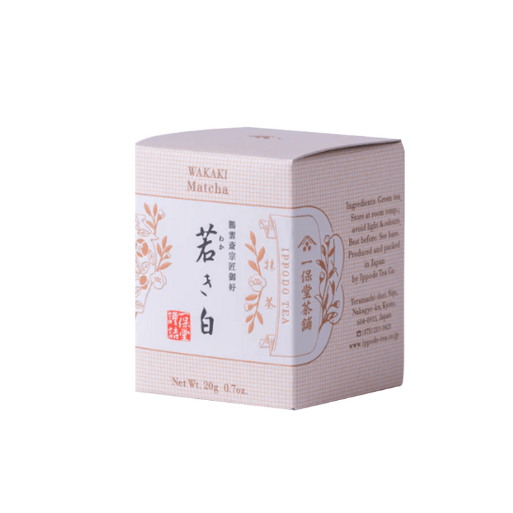 日本直送】日本 一保堂茶舖 抹茶 若き白 薄茶 20g - Yami