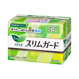 ローリエ||ゼロタッチデイリー生理用ナプキン (新旧パッケージはランダムに発送されます)||20.5CM*28 枚