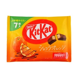 Japanese KitKat Orange Chocolate Wafer 7pc