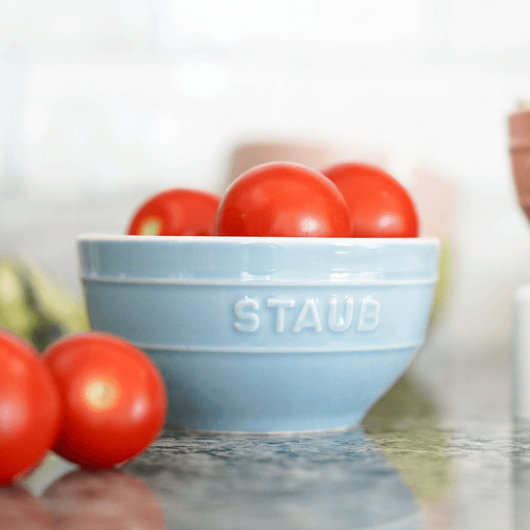法国STAUB珐宝 陶瓷饭碗套装 家用汤面碗 马卡龙色系碗 6件套 4.75" 3